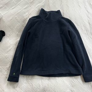 Navy Dudley Stephens Cowl Neck Vello Fleece XL